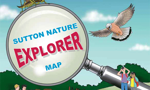 photo panel sutton nature explorer map